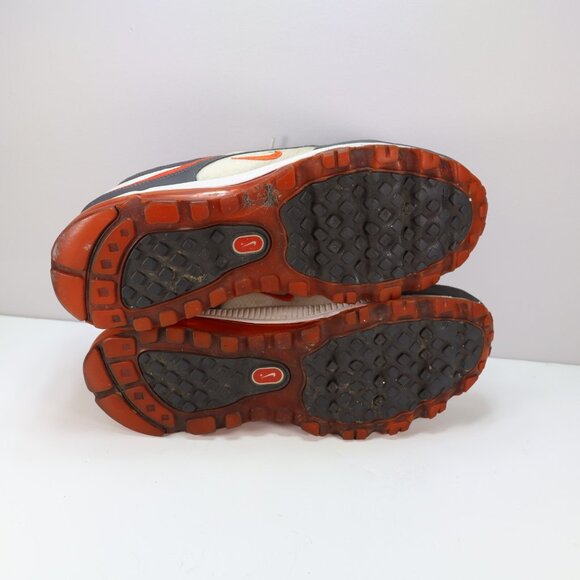 Nike Air Max 24-7 3M Team Orange/Dark Grey Running Shoes Size 11 Y2K USED - Picture 9 of 9